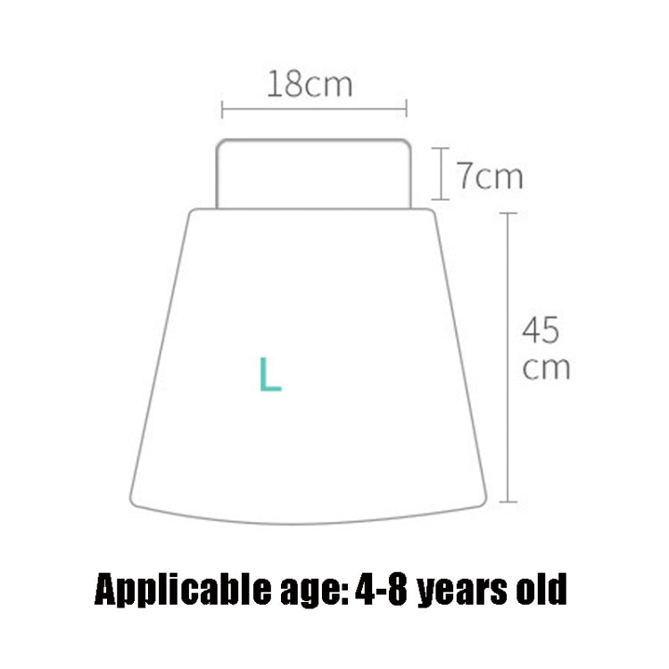 Baby Water-Proof And Leak-Proof Cloth Diapers Children Washable Cotton Cloth Bed-Wetting Skirt Pants, L