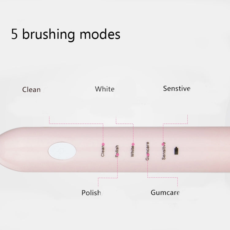DELIPU Electric Toothbrush Rechargeable Sonic 5-Speed Adjustment Children Adult Household Waterproof Soft Hair Whitening Toothbrush, USB Charging Cable  (Blue), USB Charging Cable (Pink), USB Charging Cable (White), USB Charging Stand (Blue)           ...