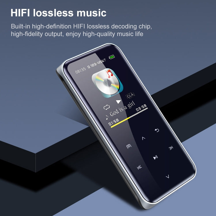 مشغل MP3 محمول بشاشة لمس بلوتوث ومسجل وكتاب إلكتروني، 4 جيجابايت، 8 جيجابايت، 16 جيجابايت، 32 جيجابايت