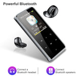 مشغل MP3 محمول بشاشة لمس بلوتوث ومسجل وكتاب إلكتروني، 4 جيجابايت، 8 جيجابايت، 16 جيجابايت، 32 جيجابايت