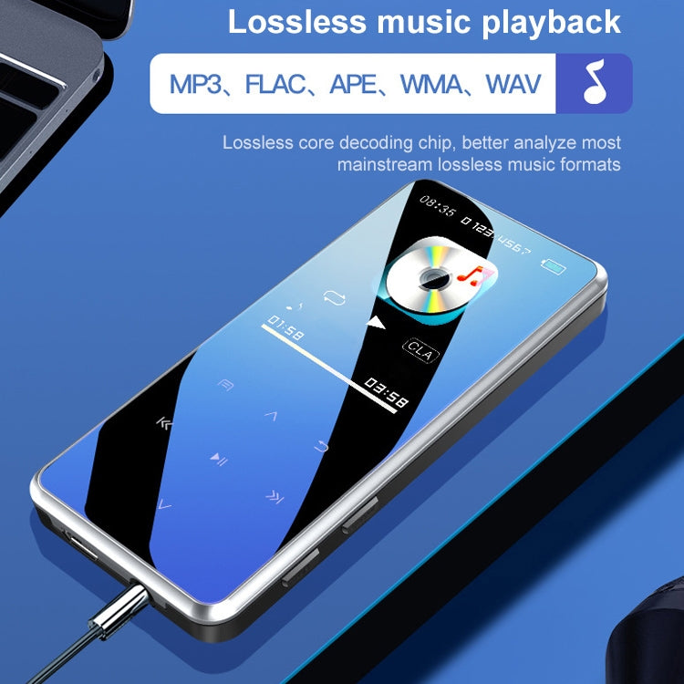 مشغل MP3 محمول بشاشة لمس بلوتوث ومسجل وكتاب إلكتروني، 4 جيجابايت، 8 جيجابايت، 16 جيجابايت، 32 جيجابايت