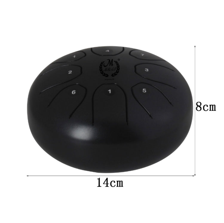 MEIBEITE 5.5-Inch C-Tune Sanskrit Drum Steel Tongue Empty  Worry-Free Drum, MEIBEITE White, MEIBEITE Red, MEIBEITE Black, MEIBEITE Golden, MEIBEITE Purple, MEIBEITE Blue, MEIBEITE Green