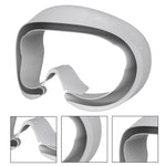 For Pico 4 VR Goggles Eye Pads  Silicone Protective Cover, For Pico 4 Eye Pads (Light Gray), For Pico 4 Eye Pads (Black)