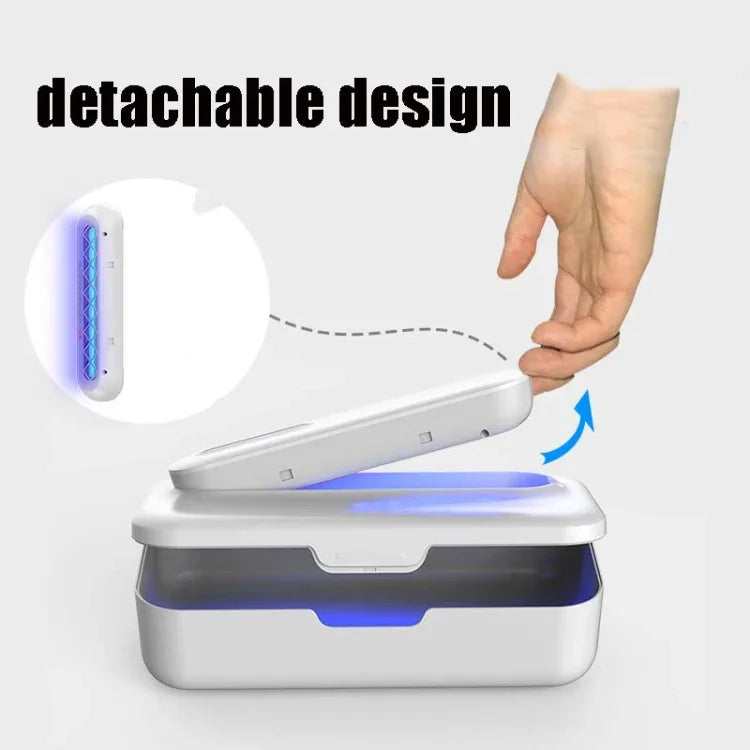 XD003 Underwear UV Sterilization Machine Cosmetic Brush Storage Disinfection Box, XD003 White, XD003 Pink