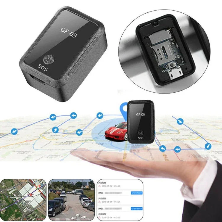 GF09 Portable Car GPS Locator Children Pet Anti-Lost Tracker, GF09