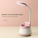 USB Charging LED Desk Light Eye Protection Lamp with Pen Holder and Phone Holder, CS276-1 Pink, CS276-1 Blue, CS276-1 Green, CS276-1 Yellow, CS276-1 Black, CS276-3 Pink, CS276-3  Blue, CS276-3 Green, CS276-3 Yellow, CS276-3 Black, CS276-4 Pink         ...