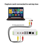 محول بطاقة التقاط صوت وفيديو USB 2.0 محمول VHS إلى DVD لالتقاط الفيديو لأنظمة Win7 / Win8/ XP/ Vista، بدون حاجة لتعريف