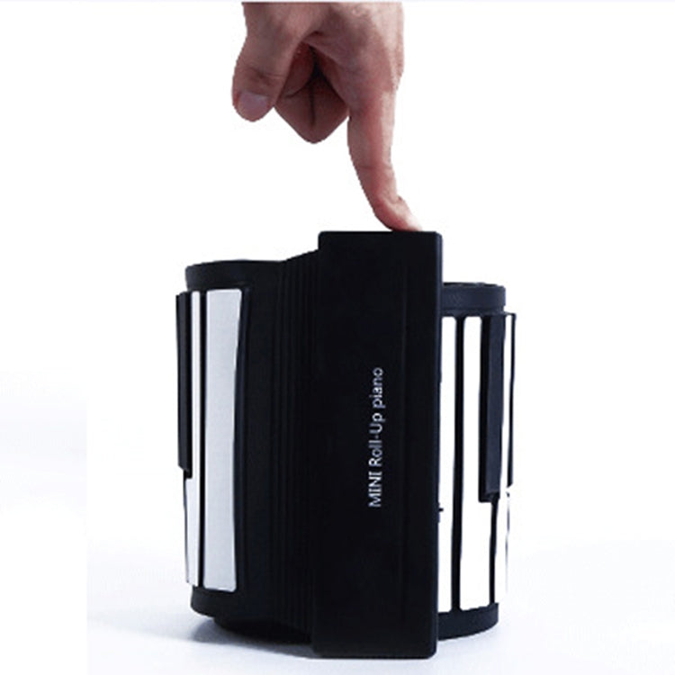 MIDI88 88-Key Hand-Rolled Foldable Piano Professional MIDI Soft Keyboard Simulated Practice Carry-On Folding Electronic Piano, 88-Key