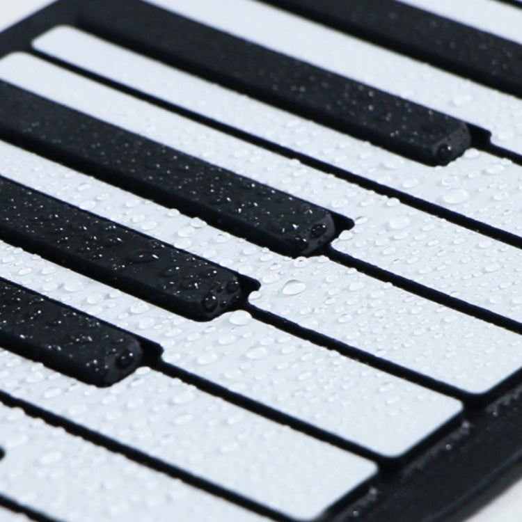 MIDI88 88-Key Hand-Rolled Foldable Piano Professional MIDI Soft Keyboard Simulated Practice Carry-On Folding Electronic Piano, 88-Key