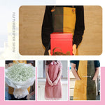 Household Denim Apron Barista Floral Tea Shop Barber Work Clothes, Adult Version, for Children 47cm, for Children 57cm