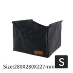 CLS Outdoor Folding Picnic Table Storage Hanging Bag Portable Invisible Pocket Storage Hanging Pocket,Style:, Small Pocket, Large Pocket, Black Table + Small Pocket, Table Small + Small Pocket, Table Medium + Large Pocket