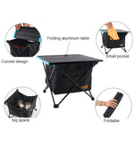 CLS Outdoor Folding Picnic Table Storage Hanging Bag Portable Invisible Pocket Storage Hanging Pocket,Style:, Small Pocket, Large Pocket, Black Table + Small Pocket, Table Small + Small Pocket, Table Medium + Large Pocket