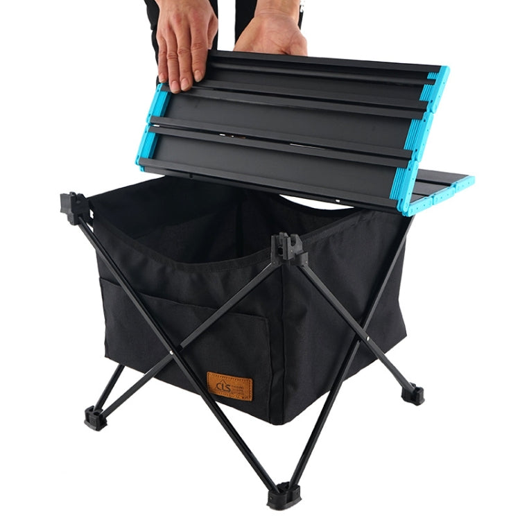 CLS Outdoor Folding Picnic Table Storage Hanging Bag Portable Invisible Pocket Storage Hanging Pocket,Style:, Small Pocket, Large Pocket, Black Table + Small Pocket, Table Small + Small Pocket, Table Medium + Large Pocket
