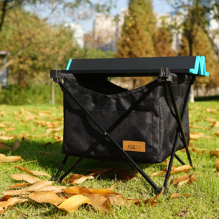CLS Outdoor Folding Picnic Table Storage Hanging Bag Portable Invisible Pocket Storage Hanging Pocket,Style:, Small Pocket, Large Pocket, Black Table + Small Pocket, Table Small + Small Pocket, Table Medium + Large Pocket