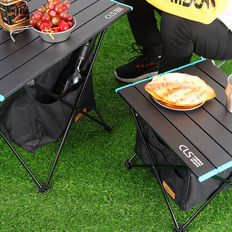 CLS Outdoor Folding Picnic Table Storage Hanging Bag Portable Invisible Pocket Storage Hanging Pocket,Style:, Small Pocket, Large Pocket, Black Table + Small Pocket, Table Small + Small Pocket, Table Medium + Large Pocket