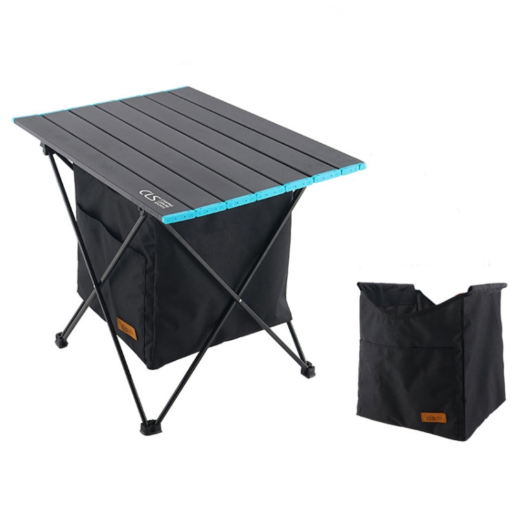 CLS Outdoor Folding Picnic Table Storage Hanging Bag Portable Invisible Pocket Storage Hanging Pocket,Style:, Small Pocket, Large Pocket, Black Table + Small Pocket, Table Small + Small Pocket, Table Medium + Large Pocket