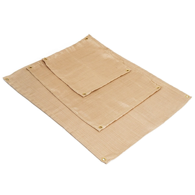 CLS Picnic Barbecue Heat Insulation Pad Glass Fiber Flame Retardant Cloth Small (46x44 cm), Small (46x44 cm), Medium (80x60 cm), Large (100x80 cm)