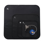 CLS Outdoor Camping Silicone Fireproof Cloth Picnic Barbecue Heat Insulation Pad, S: 350x340mm, M: 450x370mm, L: 600x520mm, XL: 800x750mm