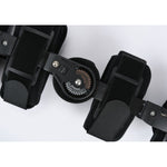 Adjustable Length Of Knee Joint Fixation Brace Knee Injury Fracture Protector Bracket(Black), Free Size