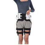 Hip Joint Paraplegia Fixation Brace Femoral Fracture Brace, Left One Size, Right One Size, Double Legs One Size