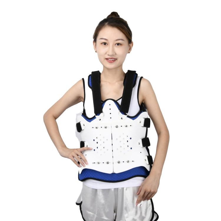 Adjustable Thoracolumbar Fixation Brace And Waist Protector,Style:, Single Airbag One Size, Double Airbag One Size, Standard Model (Without Airbag) One Size