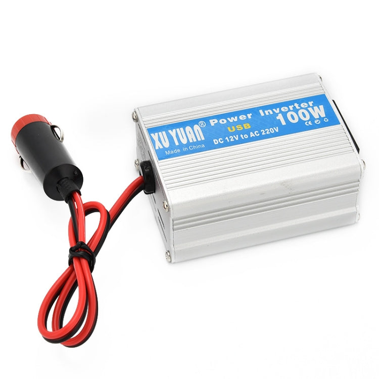 XUYUAN 100W Car Inverter Car Notebook Power Supply with USB, 12V to 220V