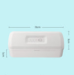 907 Mobile Phone Sterilization Box Ultraviolet Handheld Sterilizer Multifunctional Intelligent Sterilization Machine, White, Pink