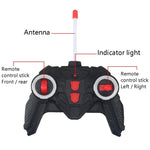 Electric Children Four-Way Remote Control Car Toy Model Toy, 1:18, Red SUV 6061