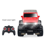 Electric Children Four-Way Remote Control Car Toy Model Toy, 1:18, Red SUV 6061