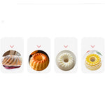 Creative DIY Silicone Cake Cup Muffin Cup Baking Mold,Style: Bear  (Macron Pink), Flower-shaped  (Macron Green), Flower-shaped (Macron Pink), Flower-shaped  (Candy Color), Hollow  (Macron Cyan), Hollow  (Macron Pink), Hollow  (Candy Color)
