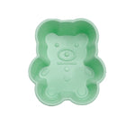 Creative DIY Silicone Cake Cup Muffin Cup Baking Mold,Style: Bear  (Macron Pink), Flower-shaped  (Macron Green), Flower-shaped (Macron Pink), Flower-shaped  (Candy Color), Hollow  (Macron Cyan), Hollow  (Macron Pink), Hollow  (Candy Color)