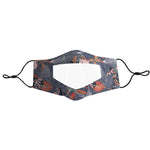 Anti-Fog Lip Language Face Shield For The Deaf And Mute Solid Color Printing Face Shield, Red, Black, Gray, Lake Blue, Printing A, Printing B, Printing C, Printing D, Additive A, Additive B, Additive C