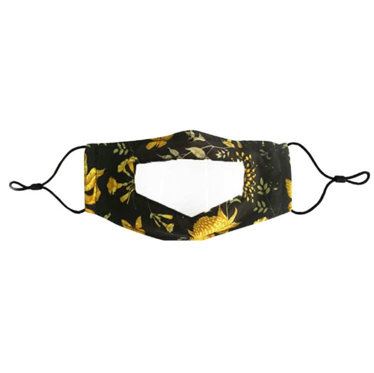 Anti-Fog Lip Language Face Shield For The Deaf And Mute Solid Color Printing Face Shield, Red, Black, Gray, Lake Blue, Printing A, Printing B, Printing C, Printing D, Additive A, Additive B, Additive C