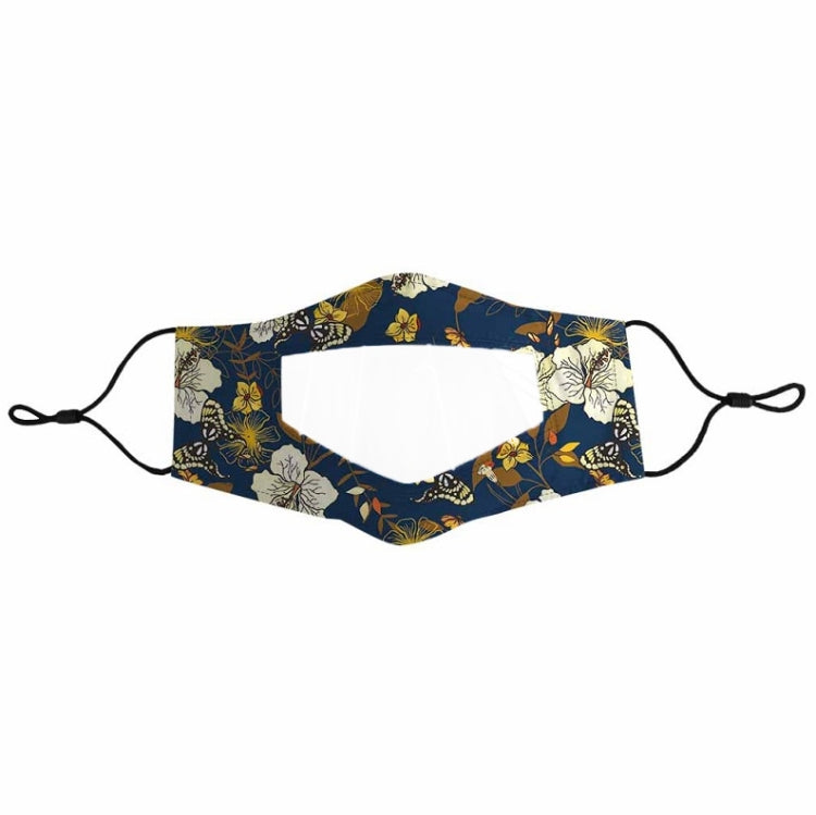 Anti-Fog Lip Language Face Shield For The Deaf And Mute Solid Color Printing Face Shield, Red, Black, Gray, Lake Blue, Printing A, Printing B, Printing C, Printing D, Additive A, Additive B, Additive C