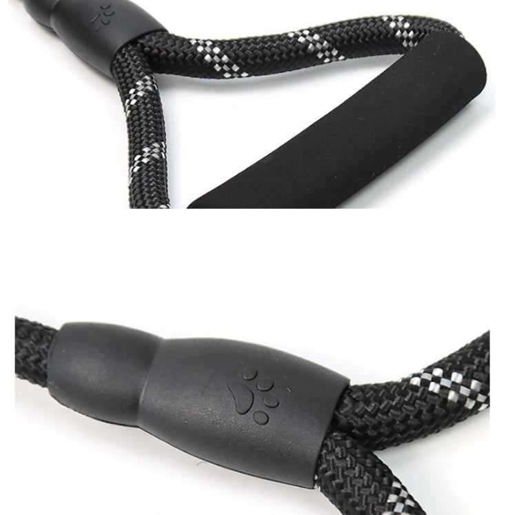 Pet Reflective Leash Medium & Large Dog Walking Supplies, Blue, Black, Red