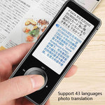 Hishell M9 Translator Offline Multi-Language Travel Abroad Portable Intelligent Simultaneous Translator, M9