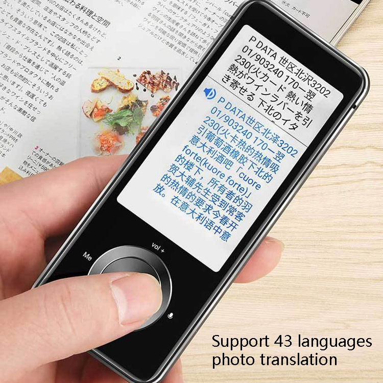 Hishell M9 Translator Offline Multi-Language Travel Abroad Portable Intelligent Simultaneous Translator, M9