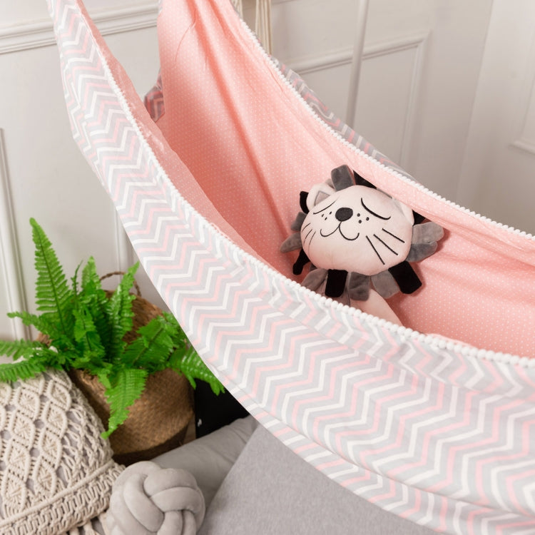 Children Swing Indoor Outdoor Hanging Basket  Household Cartoon Hammock, 100x130cm Yellow, 100x130cm Pink, 100x130cm Gray