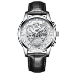 FNGEEN 4088 Men Hollow Quartz Watch Student Waterproof Luminous Watch, Full Gold Gold Surface, Full Gold Black Surface, Black Steel Black Surface White Nails, Black Steel Black Surface Gold Nails, Gold And Gold Surface, Gold Black Surface              ...