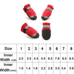 Pet Waterproof Non-Slip Wear-Resistant Snow Boots Four Seasons Dog Shoes, 1, 2, 3, 4, 5, 6, 7, 8