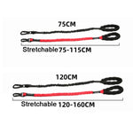 HCPET Dog Traction Rope Pet High-Elastic Explosion-Proof Elastic Rope, 75cm, 120cm