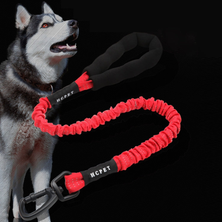 HCPET Dog Traction Rope Pet High-Elastic Explosion-Proof Elastic Rope, 75cm, 120cm