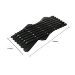 Pet Car Window Protective Fence Car Retractable Protective Fence, 24x11.8x1.2cm, 24x17.7x1.2cm