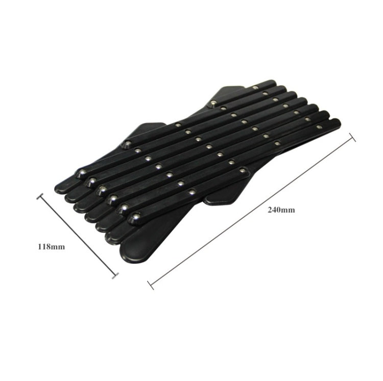 Pet Car Window Protective Fence Car Retractable Protective Fence, 24x11.8x1.2cm, 24x17.7x1.2cm