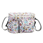 Multifunctional Baby Stroller Hanging Bag Baby Supplies Storage Bag, Little White Horse, Flower Mushroom, Swing Bear, Yellow Alpaca, Black Swan