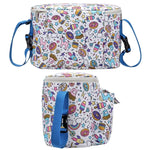 Multifunctional Baby Stroller Hanging Bag Baby Supplies Storage Bag, Little White Horse, Flower Mushroom, Swing Bear, Yellow Alpaca, Black Swan