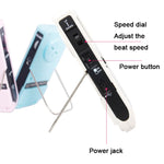 ENO EM-988A Electronic Vocal Rechargeable Metronome For Piano/Guitar/Drum/Guzheng/Violin, EM-988A (Pink)