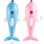 Stylo d'impression 3D, brosse de graffiti de peinture tridimensionnelle, dauphin rose