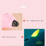 Stylo d'impression 3D, brosse de graffiti de peinture tridimensionnelle, dauphin rose