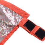 Outdoor Hiking Camping Heat-Reflective Thermal Insulation Sleeping Bag Emergency Blanket, Double Envelope 200cmx 145cm, Mummy 210cm x 83cm, Single Envelope 200 x 72cm (Silver Gray)